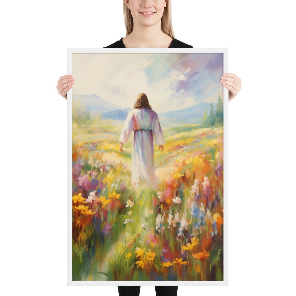 Jesus In Paradise Fine Art Print - ChristVisions