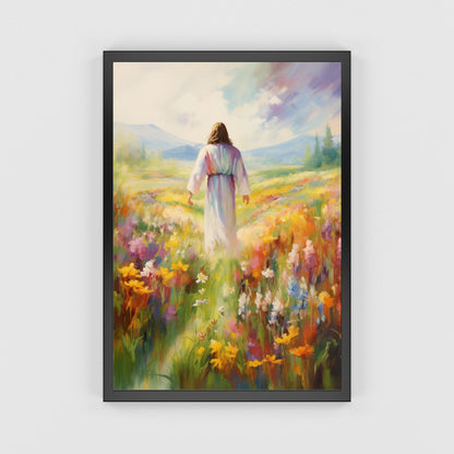 Jesus In Paradise Fine Art Print - ChristVisions