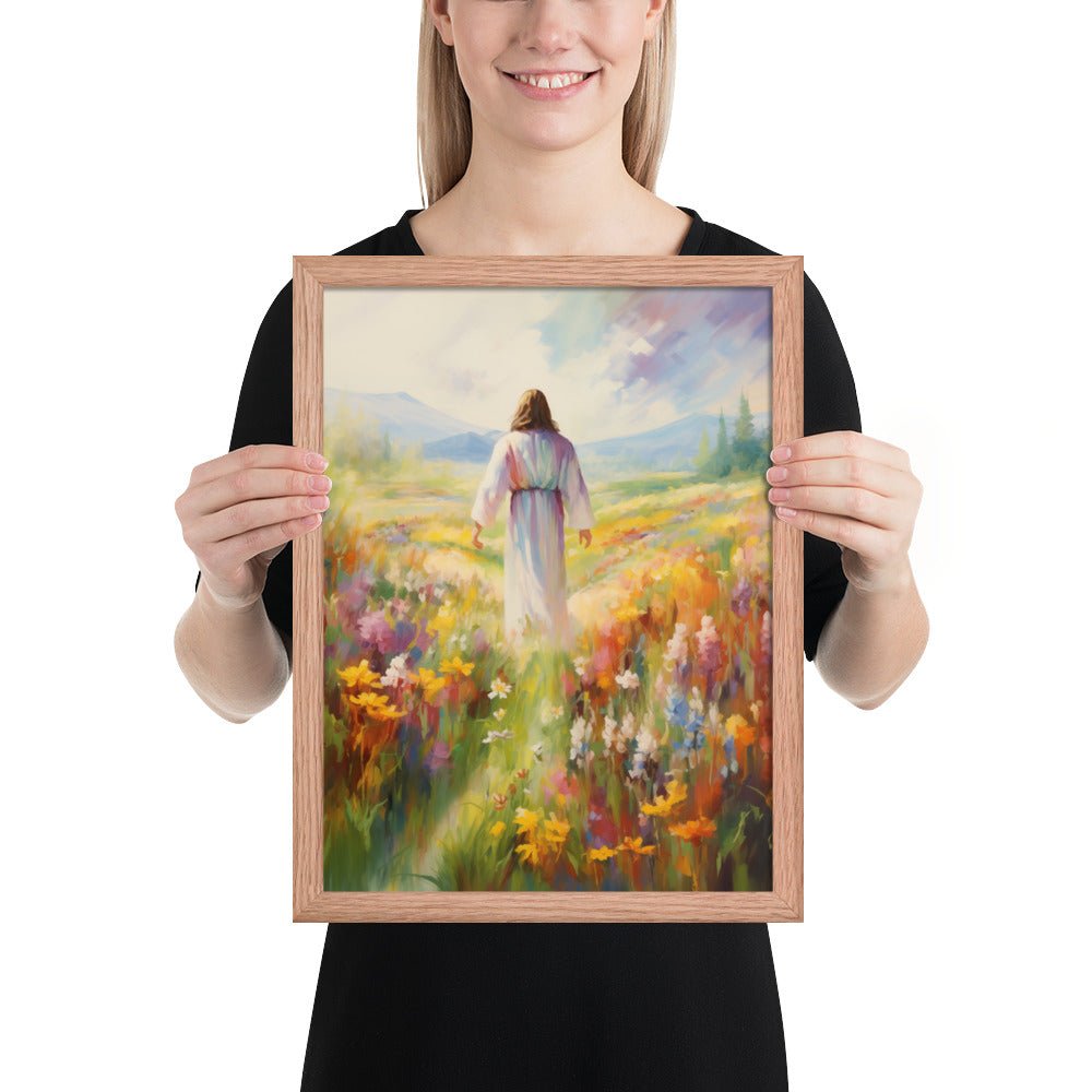 Jesus In Paradise Fine Art Print - ChristVisions