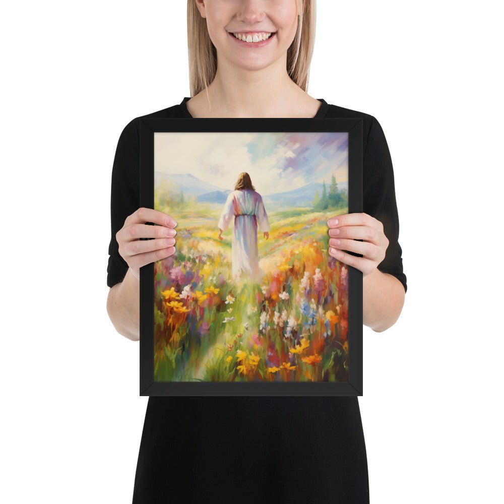 Jesus In Paradise Fine Art Print - ChristVisions