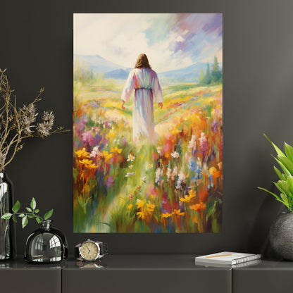 Jesus In Paradise Fine Art Print - ChristVisions