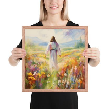 Jesus In Paradise Fine Art Print - ChristVisions