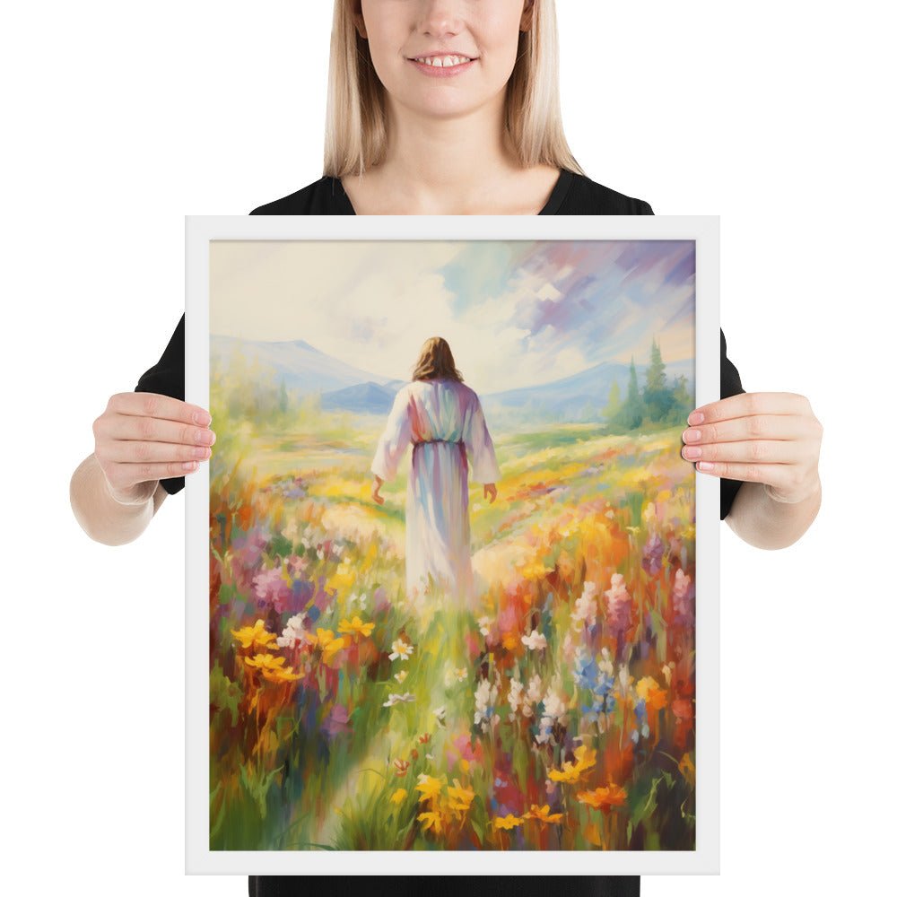 Jesus In Paradise Fine Art Print - ChristVisions