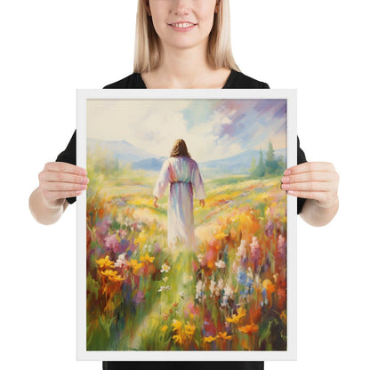 Jesus In Paradise Fine Art Print - ChristVisions