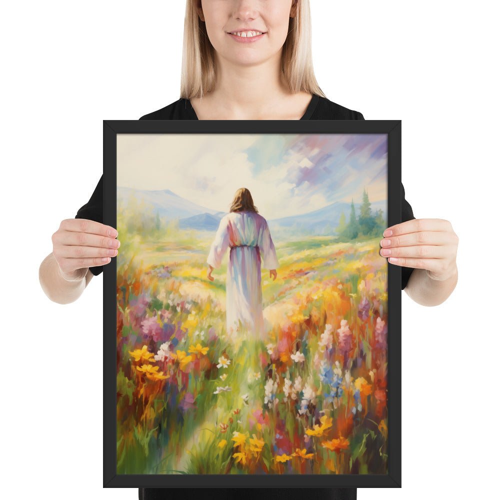 Jesus In Paradise Fine Art Print - ChristVisions
