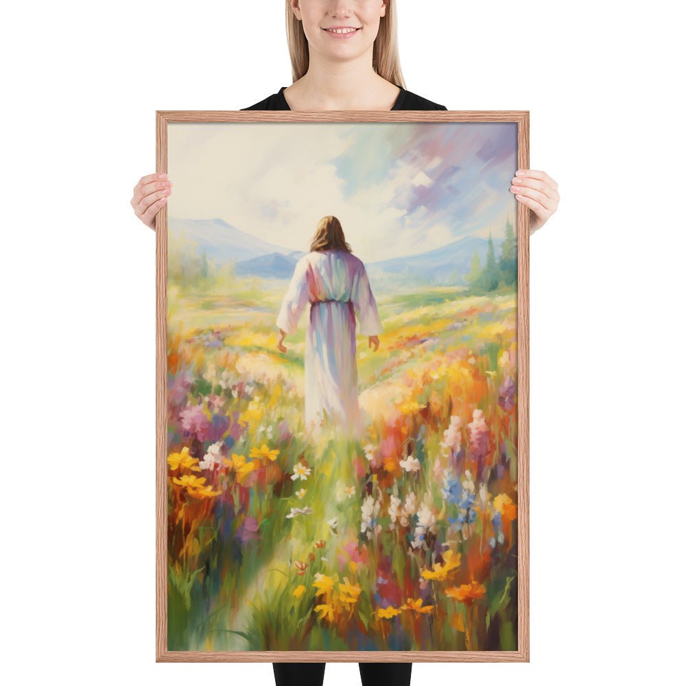 Jesus In Paradise Fine Art Print - ChristVisions