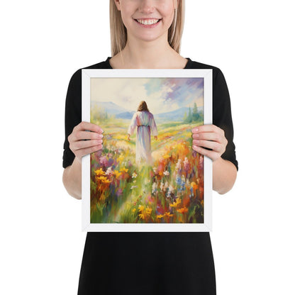 Jesus In Paradise Fine Art Print - ChristVisions