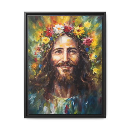 Jesus In The Garden of Grace | Canvas Print