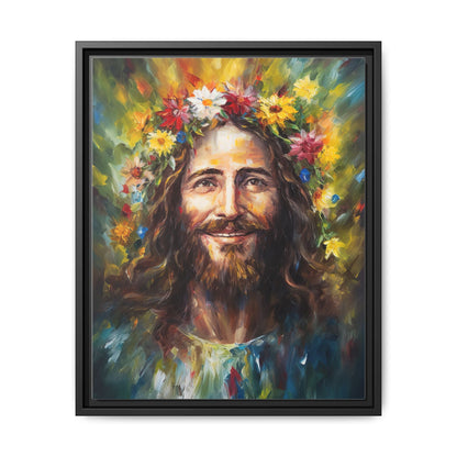 Jesus In The Garden of Grace | Canvas Print