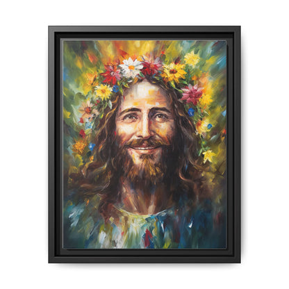 Jesus In The Garden of Grace | Canvas Print