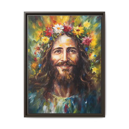 Jesus In The Garden of Grace | Canvas Print