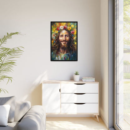 Jesus In The Garden of Grace | Canvas Print