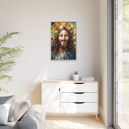 Jesus In The Garden of Grace | Canvas Print