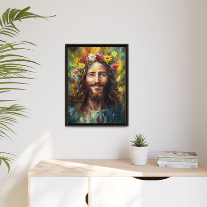 Jesus In The Garden of Grace | Canvas Print