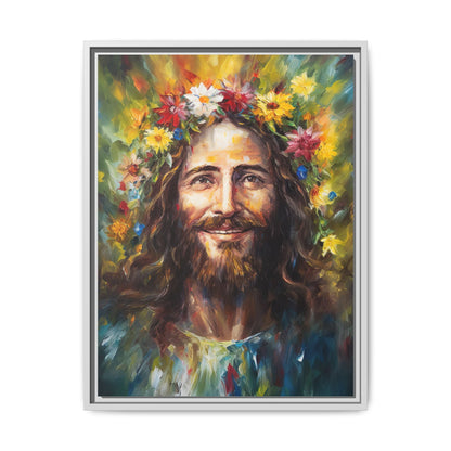 Jesus In The Garden of Grace | Canvas Print