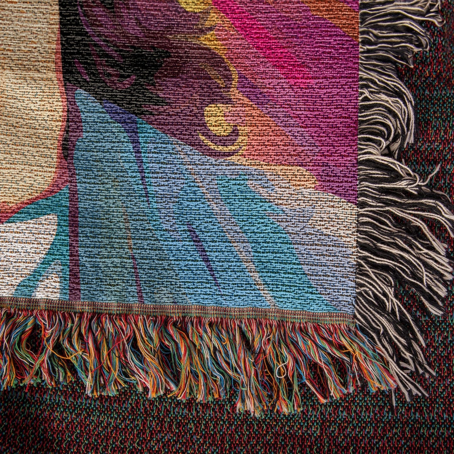 Jesus Is My Light | Woven Christian Throw Blanket