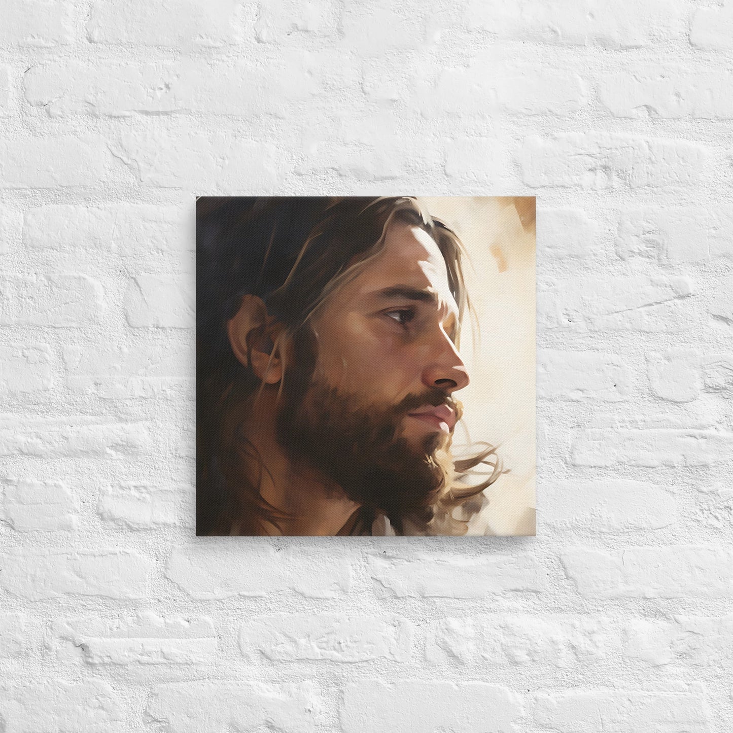 Jesus Love Incarnate Canvas Print - ChristVisions