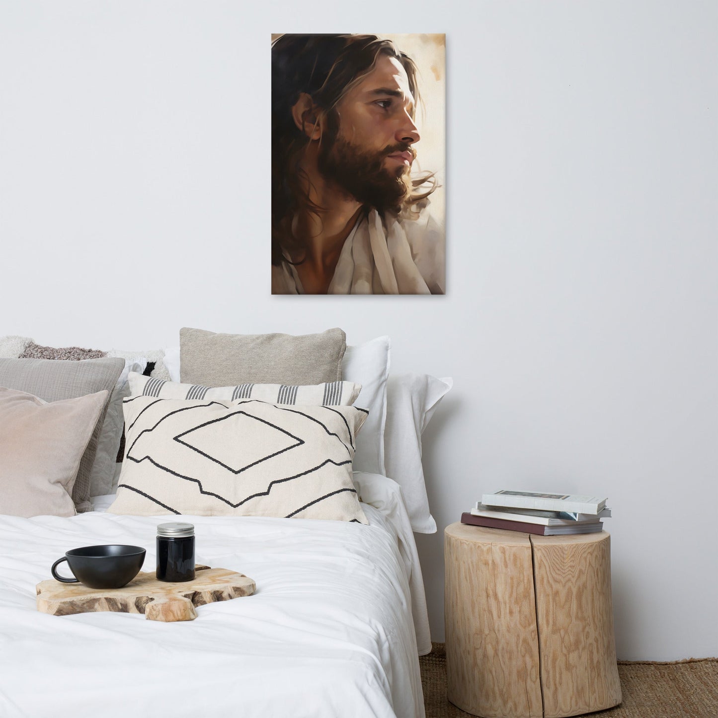 Jesus Love Incarnate Canvas Print - ChristVisions