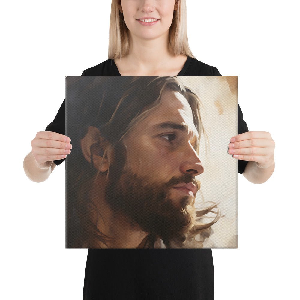 Jesus Love Incarnate Canvas Print - ChristVisions