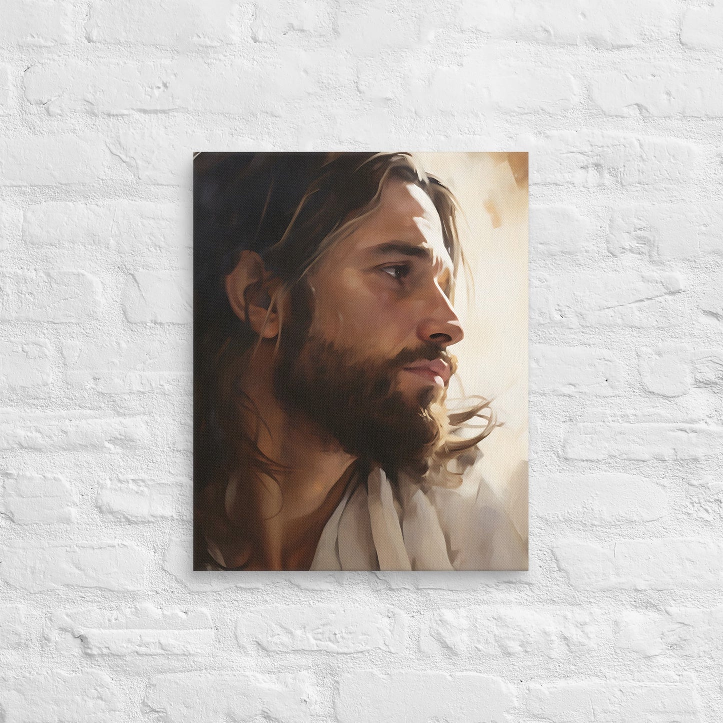 Jesus Love Incarnate Canvas Print - ChristVisions