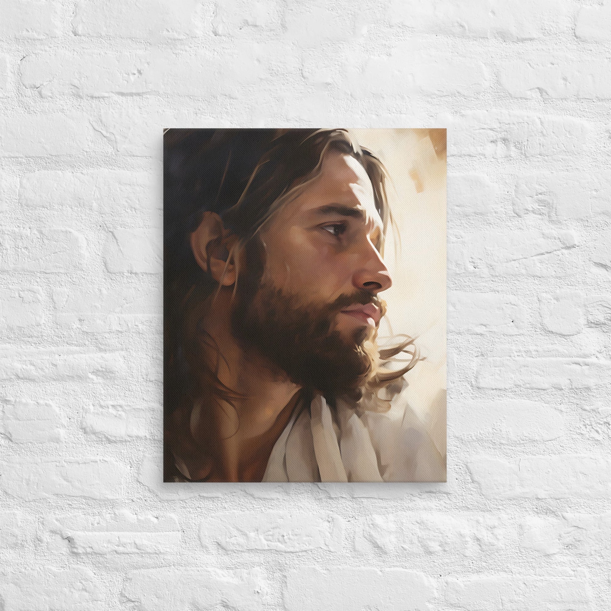 Jesus Love Incarnate Canvas Print - ChristVisions