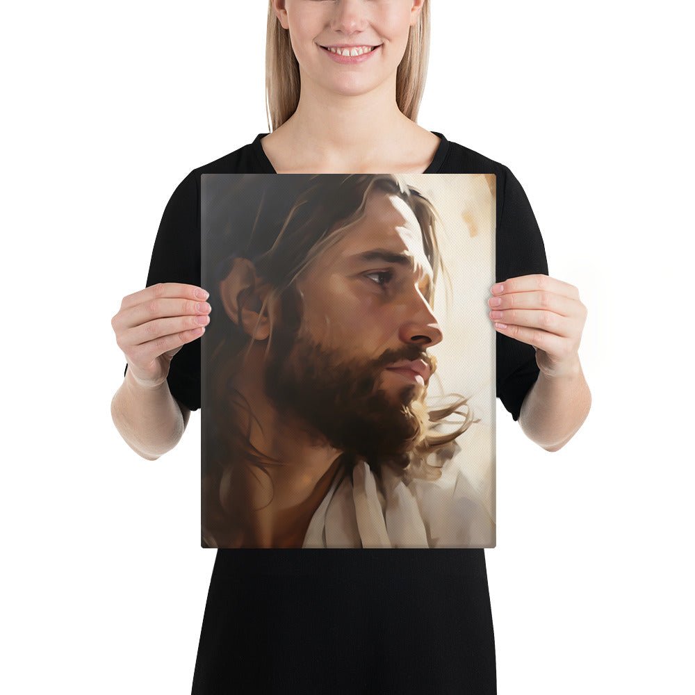 Jesus Love Incarnate Canvas Print - ChristVisions