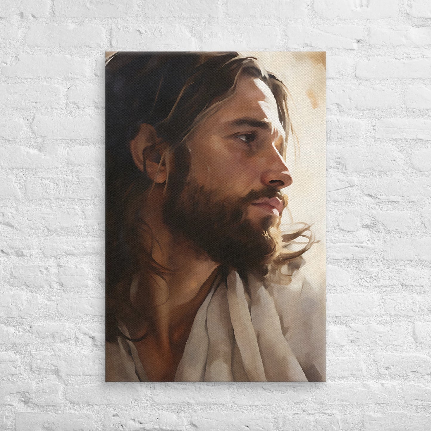 Jesus Love Incarnate Canvas Print - ChristVisions