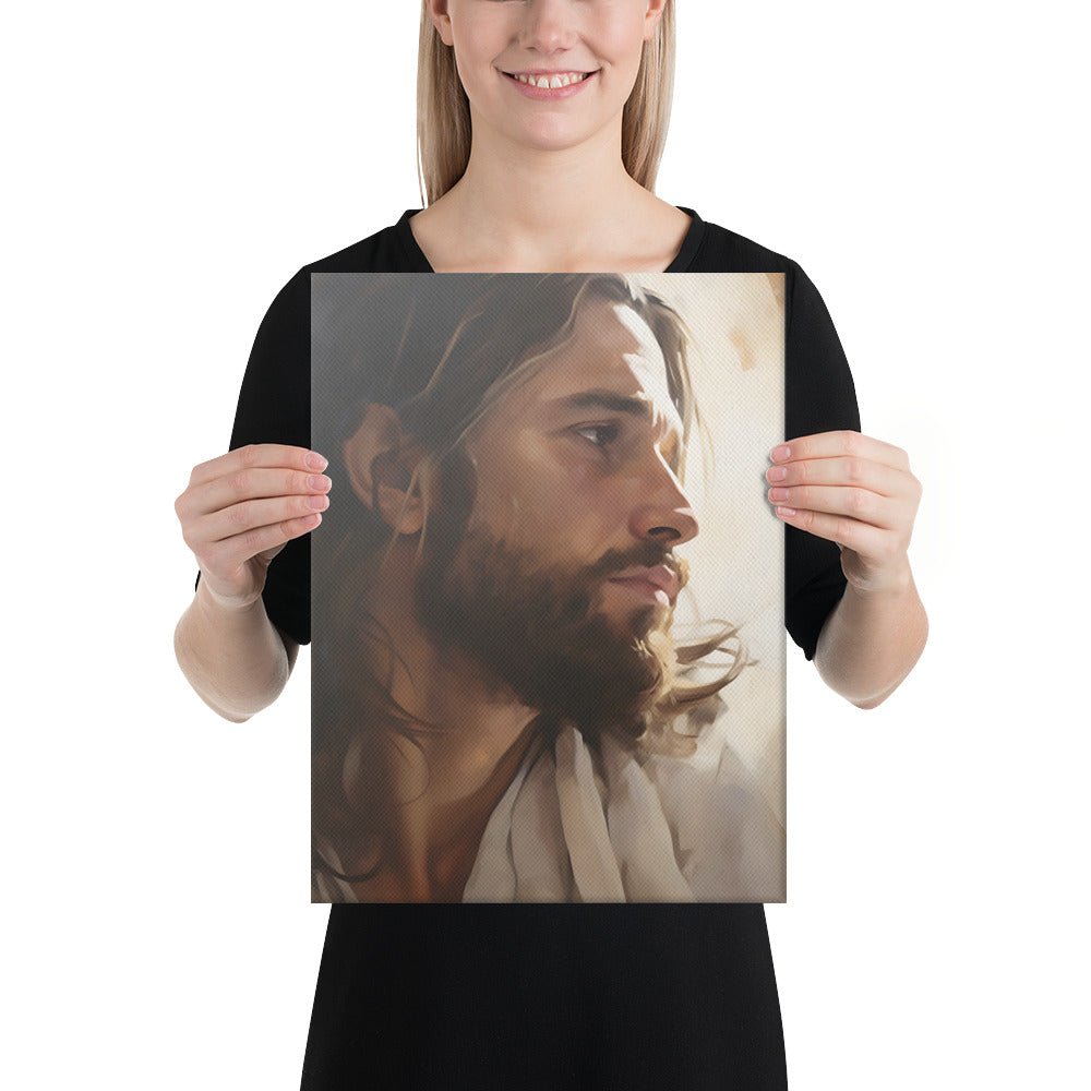 Jesus Love Incarnate Canvas Print - ChristVisions