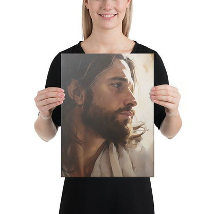 Jesus Love Incarnate Canvas Print - ChristVisions
