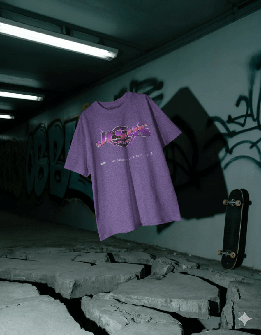 Jesus Saves 80s Style Retro T-Shirt - ChristVisions