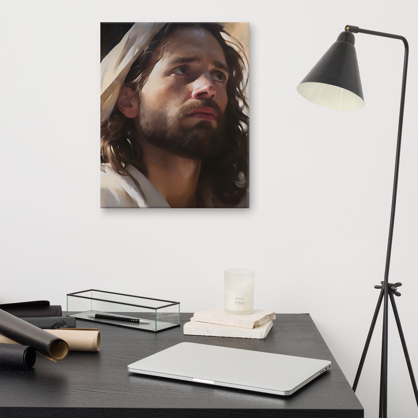 Jesus Savior of the Broken Canvas Print - ChristVisions