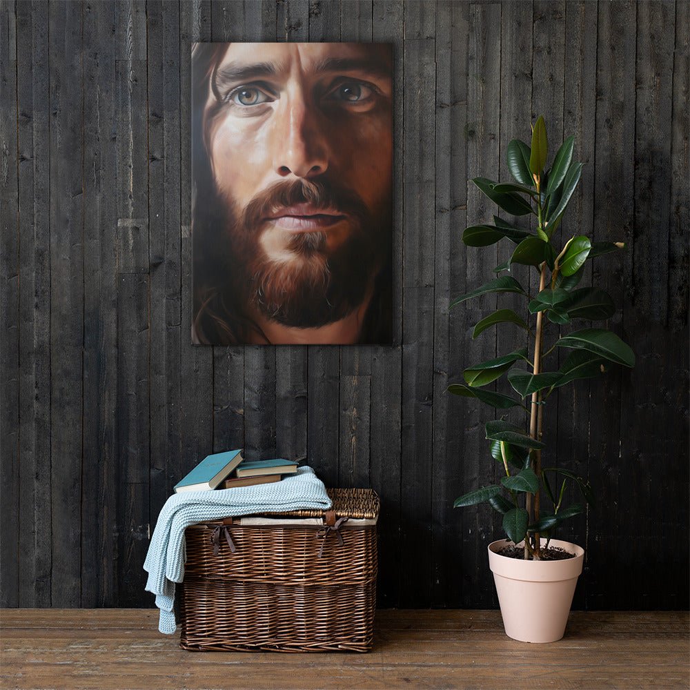 Jesus Searcher Of Hearts Canvas Print - 24x36" - ChristVisions