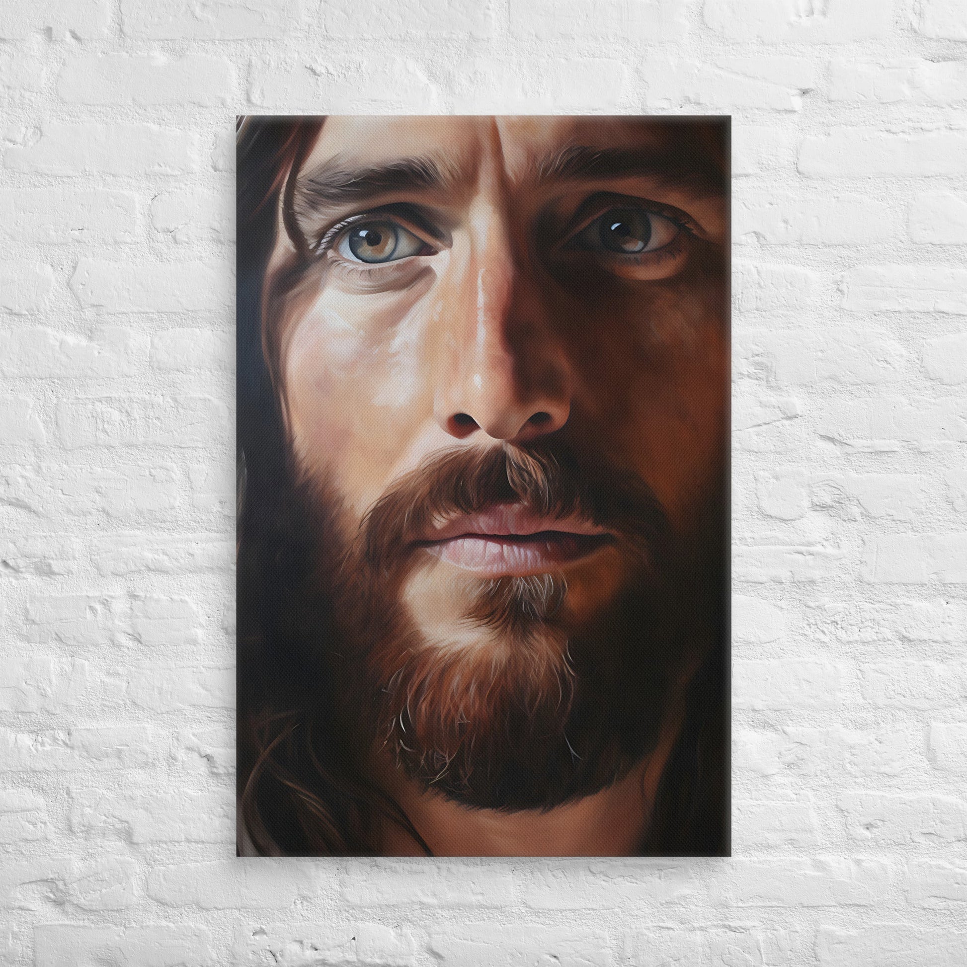 Jesus Searcher Of Hearts Canvas Print - 24x36" - ChristVisions