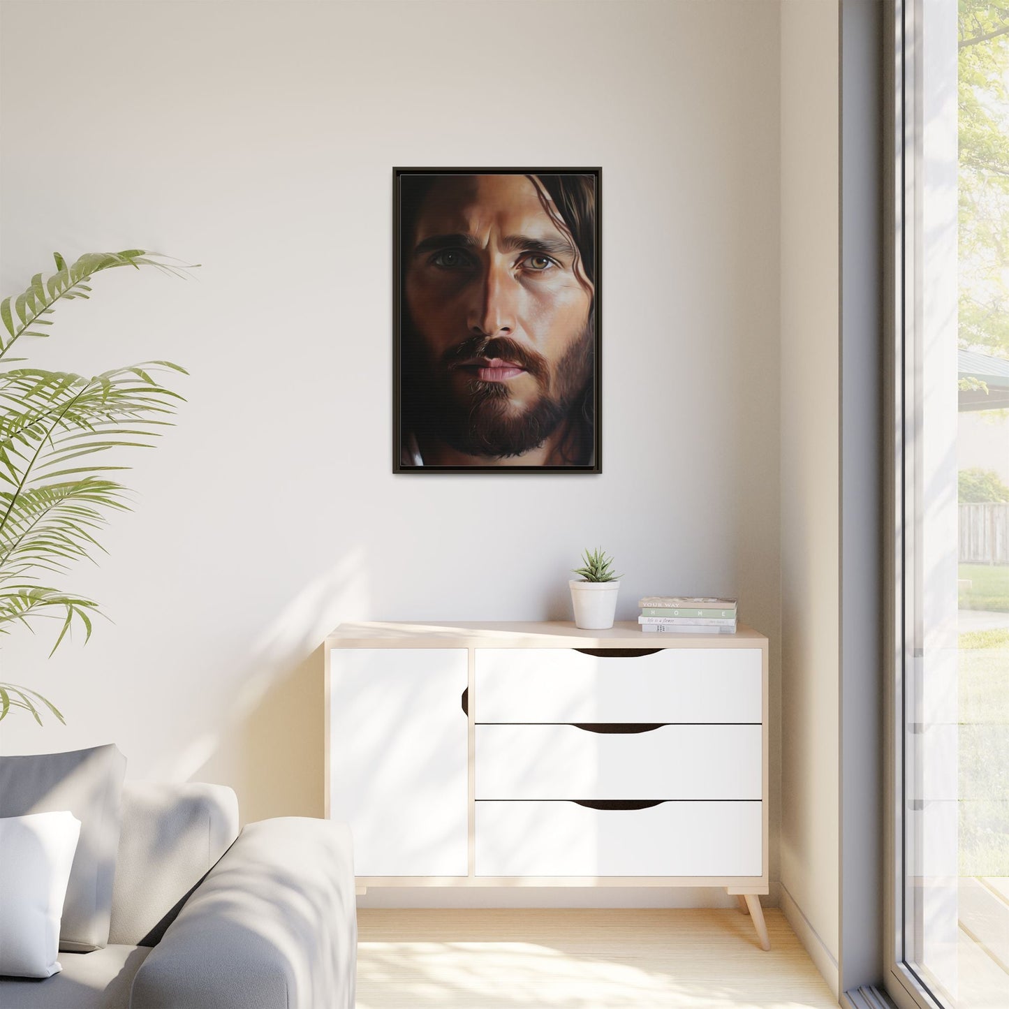 Jesus Searcher Of Hearts | Canvas Print