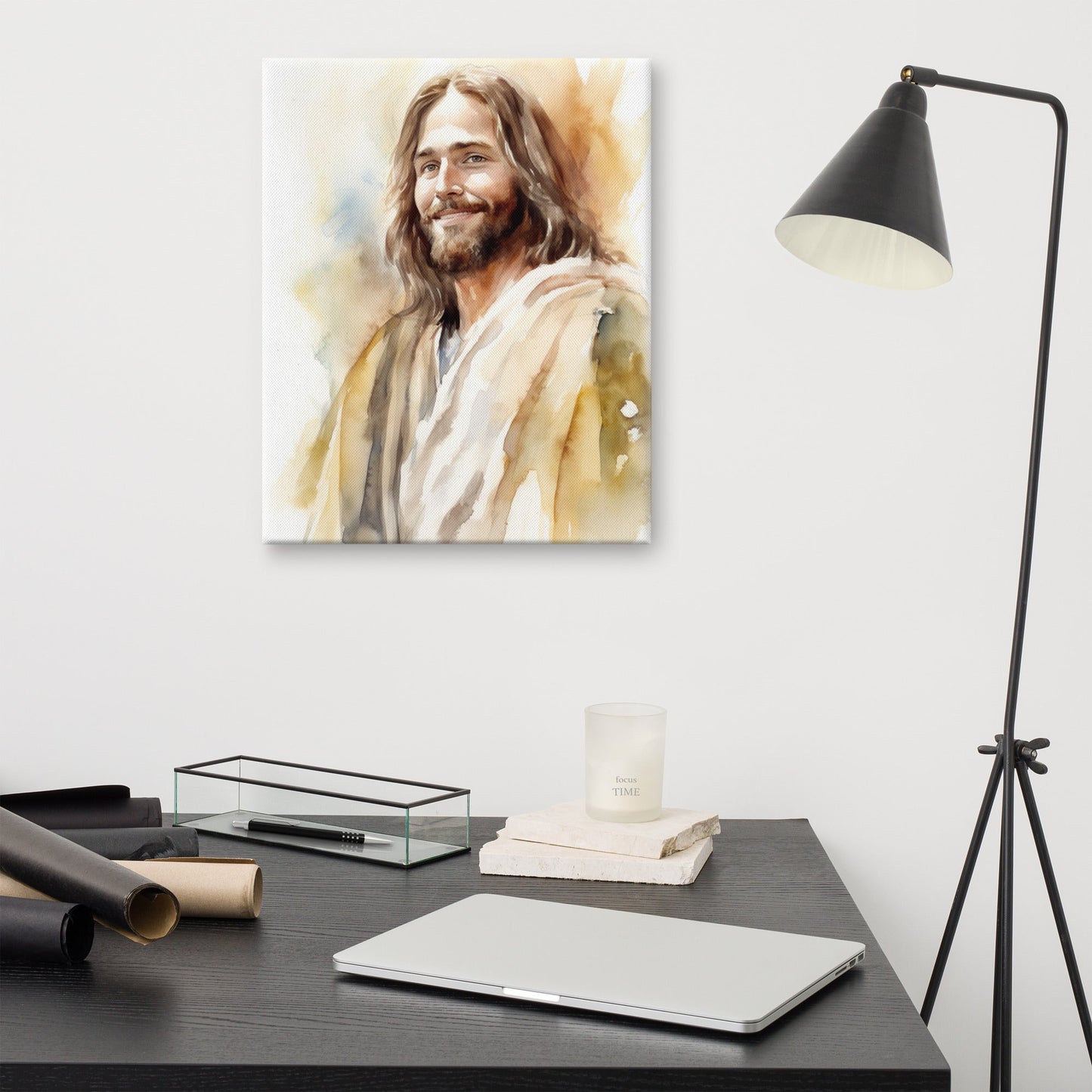 Jesus Shepherd Of Souls Canvas Print - ChristVisions