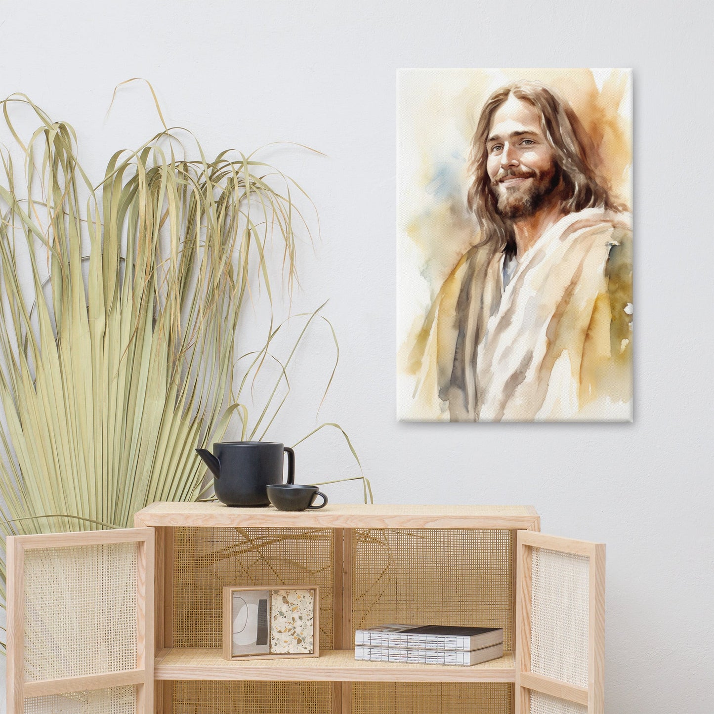 Jesus Shepherd Of Souls Canvas Print - ChristVisions
