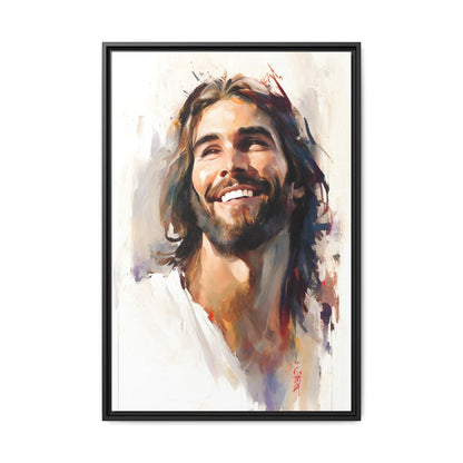 Jesus Smiling | Canvas Print