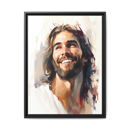 Jesus Smiling | Canvas Print