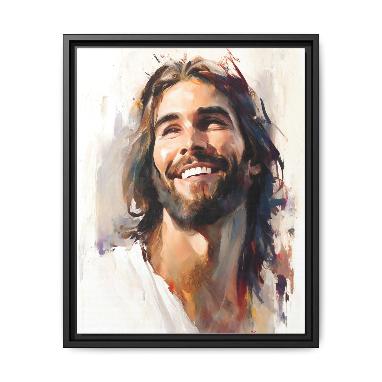 Jesus Smiling | Canvas Print