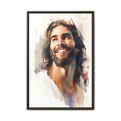 Jesus Smiling | Canvas Print