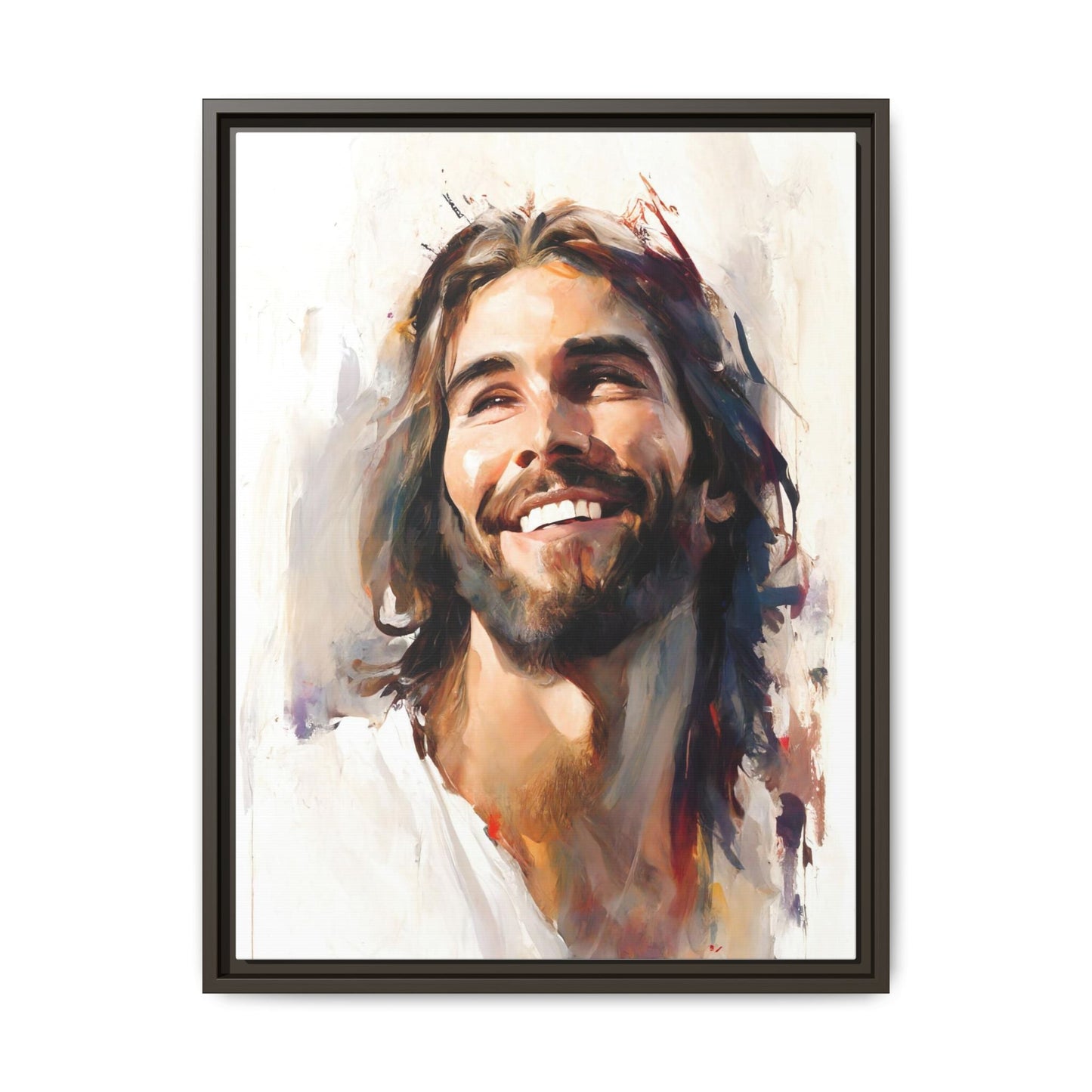 Jesus Smiling | Canvas Print