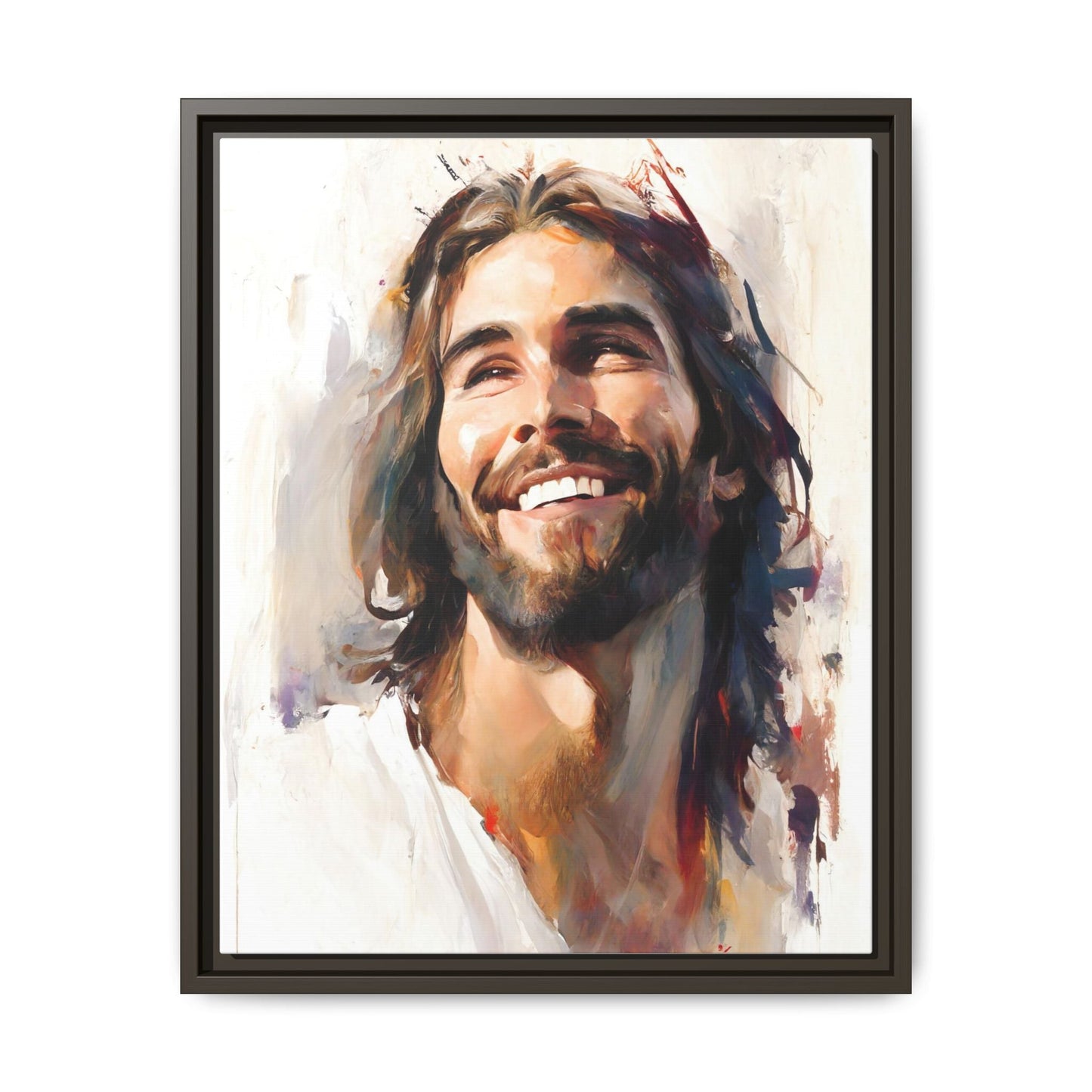 Jesus Smiling | Canvas Print