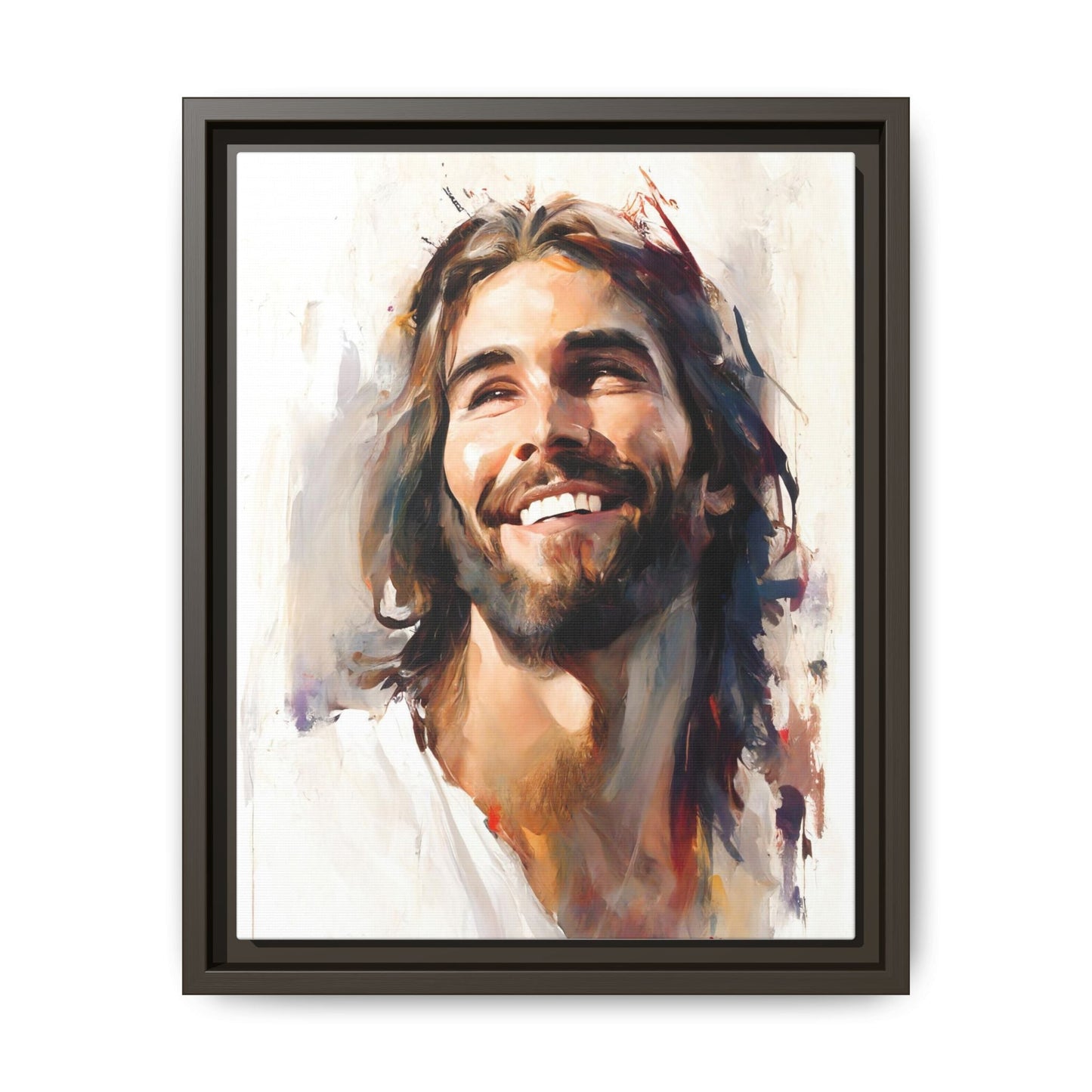 Jesus Smiling | Canvas Print