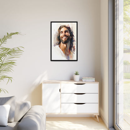 Jesus Smiling | Canvas Print