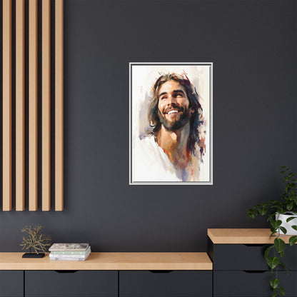 Jesus Smiling | Canvas Print