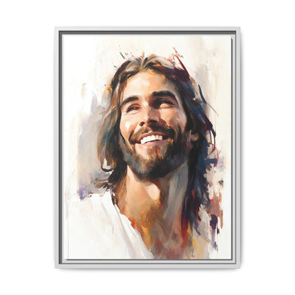 Jesus Smiling | Canvas Print