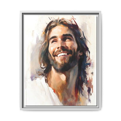 Jesus Smiling | Canvas Print