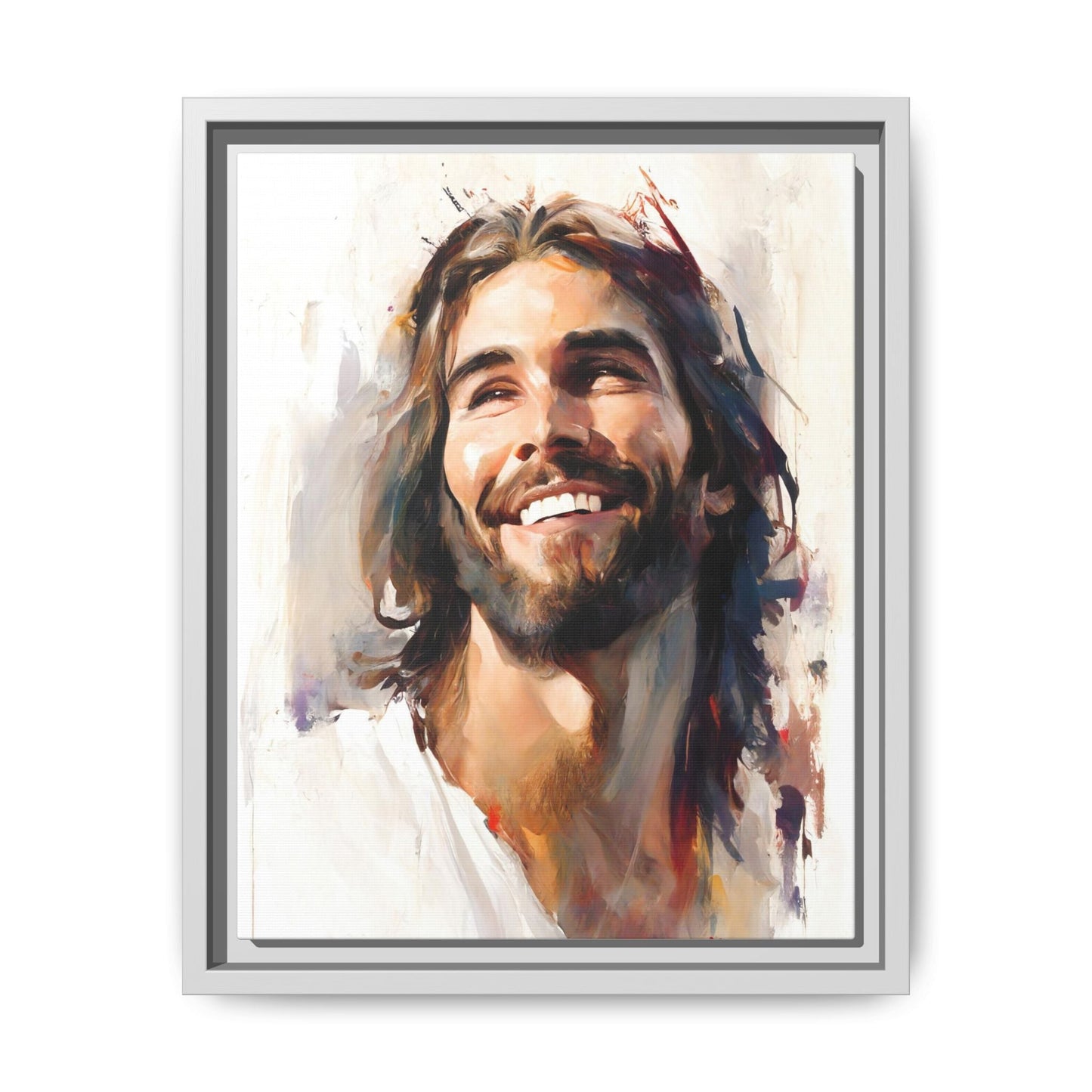 Jesus Smiling | Canvas Print
