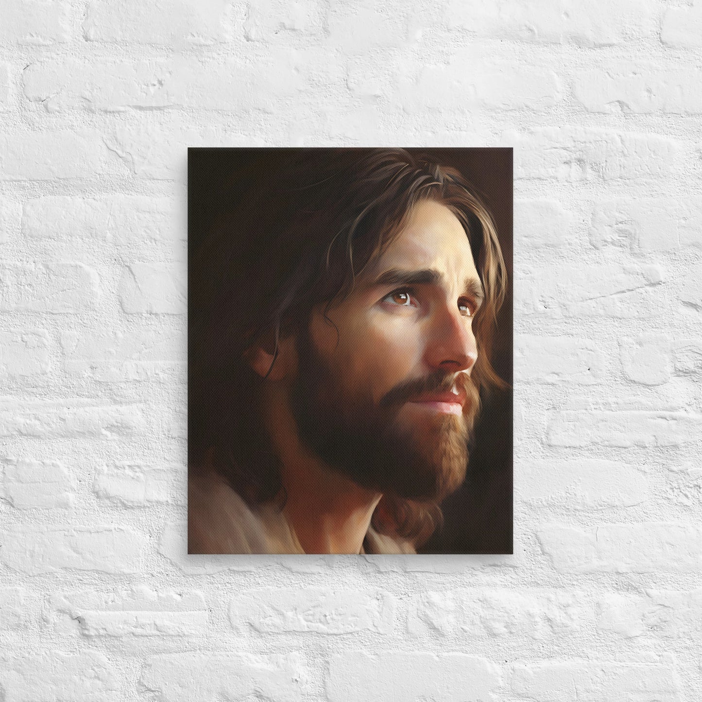 Jesus The Faithful Friend Canvas Print - ChristVisions