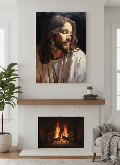 Jesus The Son Of Man Canvas Print - ChristVisions